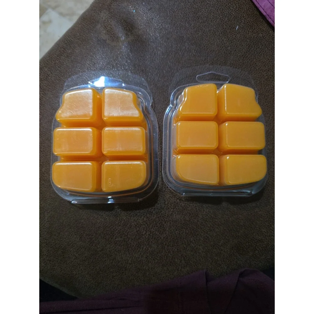 2pks Village Candle Wax Melts Orange Cinnamon Orange Cinnamon Clove Mandarin New